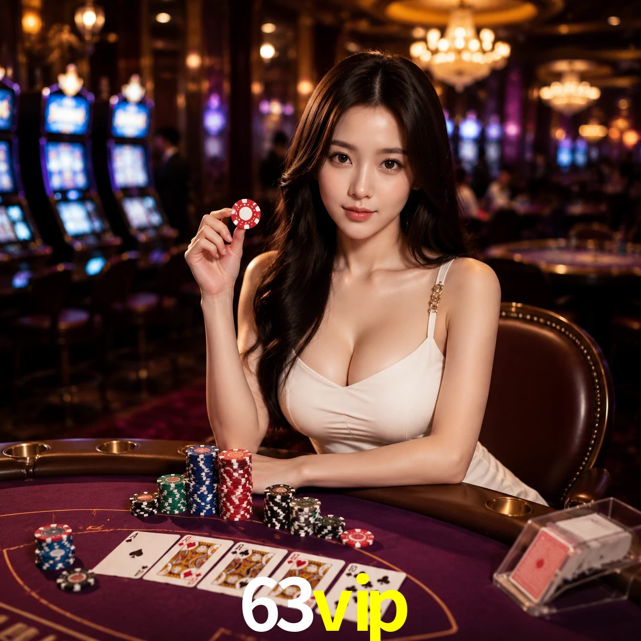 Cassino ao vivo 63vip dealers
